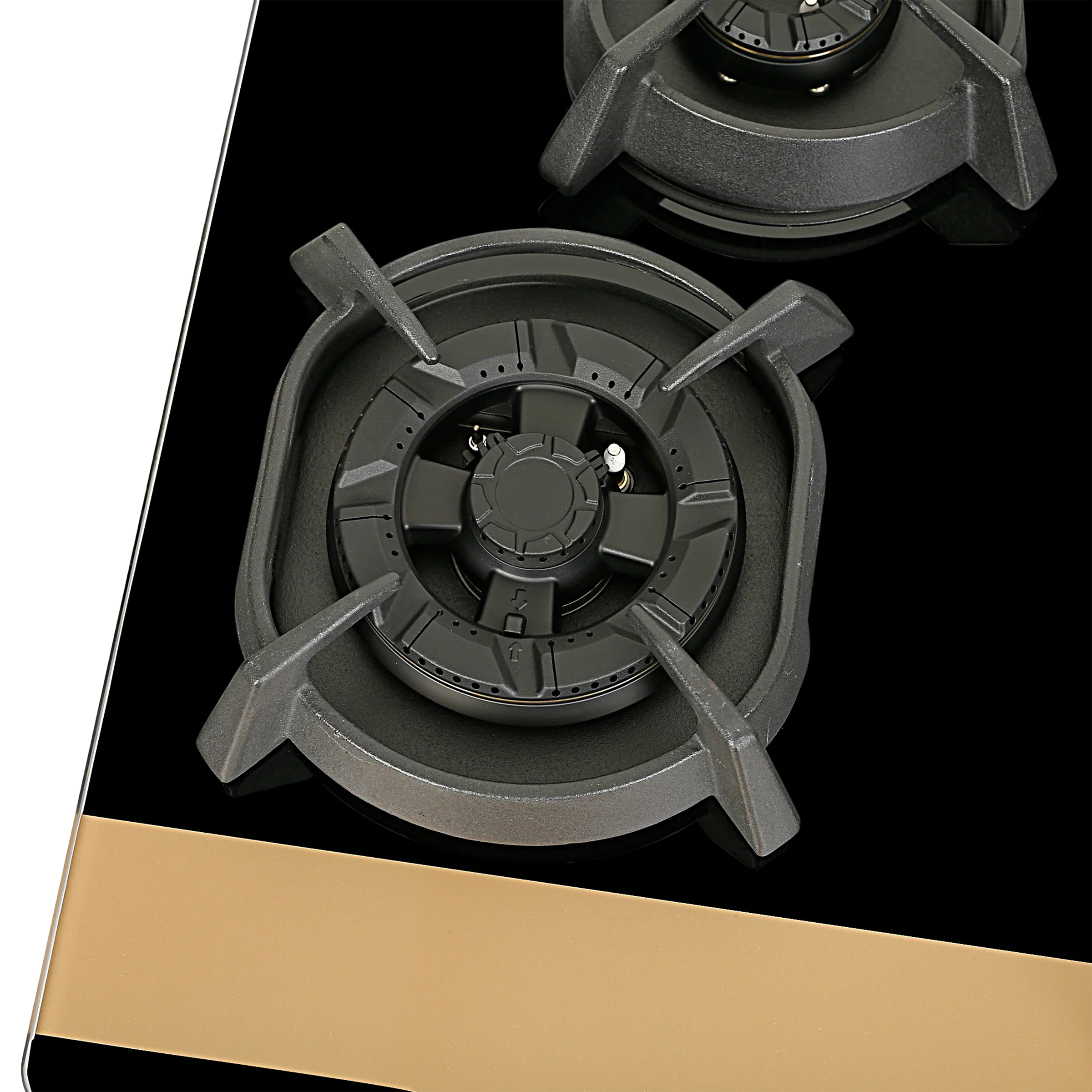 FABER Utopia Pro HT 704 BR CI Toughened Glass Top 4 Burner Automatic Hob (Flame Failure Device, Black) FABER Utopia Pro HT 704 BR CI Toughened Glass Top 4 Burner Automatic Hob (Flame Failure Device, Black)_4
