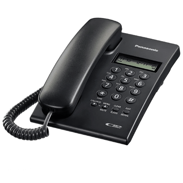 Panasonic Corded Phone (KX-TSC60SX, Black)_1