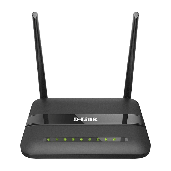 D-Link ADSL2 N300 24 Mbps Wi-Fi Router (2 Antennas, 4 Ethernet Ports,  DSL2750)_1