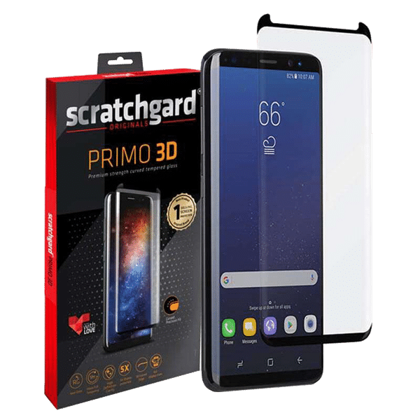 scratchgard SGTGS8PLUS Tempered Glass for Samsung Galaxy S8 Plus (Scratch Resistant)_1