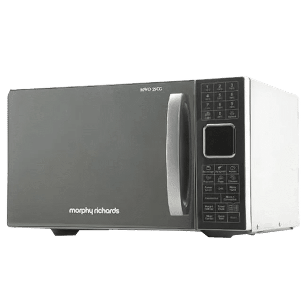 morphy richards MWO 25CG 25L Convection Microwave Oven with 200 Auto Menu (Silver)_1