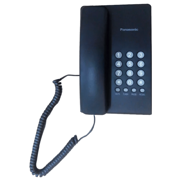 Panasonic Corded Phone (KX-TS400MX, Black)_1