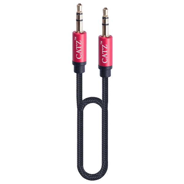 Buy LA' FORTE 3.5 mm Male to Male Stereo Audio Aux Cable, 4.9 Feet, 1.5  Meters Red Online at Best Prices in India - JioMart.