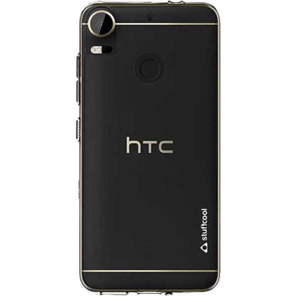 stuffcool PRHC10P TPU Back Cover for HTC Desire 10 Pro (Camera Protection, Transparent)_1