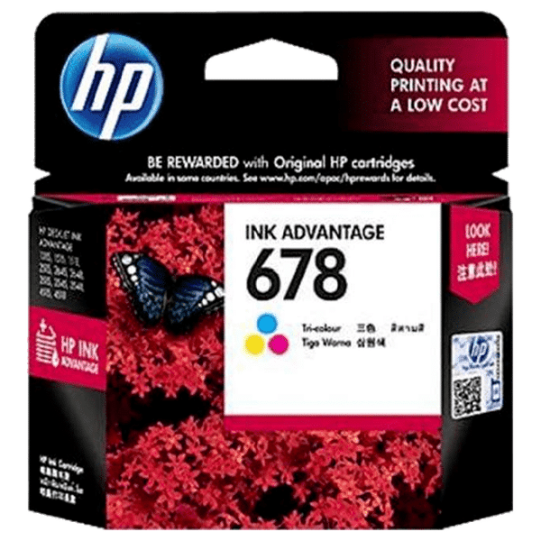 HP Inkjet Cartridge (678, Tri-color)_1