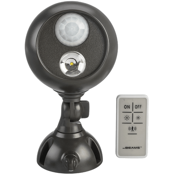 MR BEAMS Electric Powered 50 Watt Remote Control Motion Sensor Smart Light (MB371, Black)_1