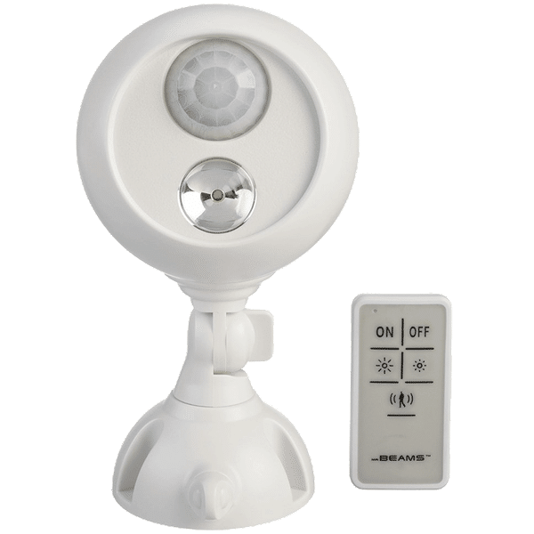 MR BEAMS Electric Powered 7 Watt Remote Control Motion Sensor Smart Light (MB370, White)_1