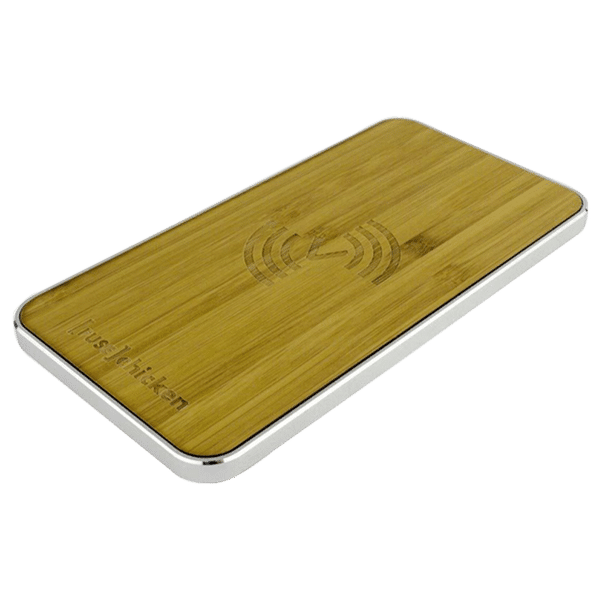 FUSE chicken Gravity Lift 5W Wireless Charger for Mobiles, Tablets and Laptops (High Strength Aluminium Body, Wood)_1