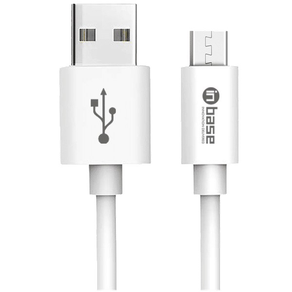 in base C&S MIC Type A to Micro USB 3.9 Feet (1.2M) Cable (Pure Copper Core, White)_1