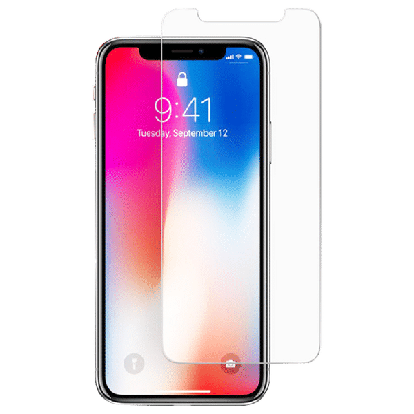 in base Tempered Glass Screen Protector for Apple iPhone XS and 11 Pro (Fingerprint Resistant)_1