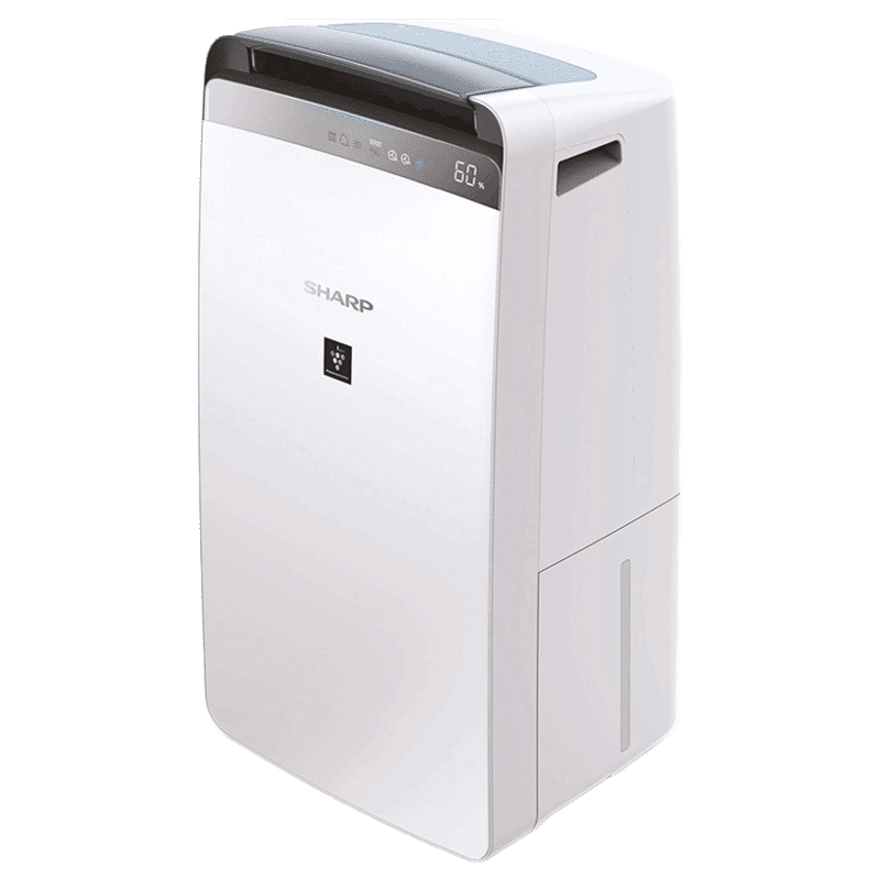 SHARP Air Purifier with Dehumidifier (DW-J20FM-W, White)