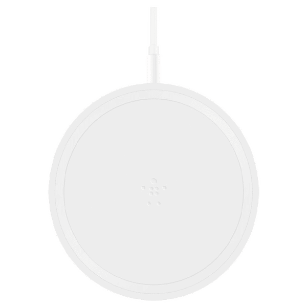 beikin Boost Up Bold 10 W Wireless Charging Pad (White)_1