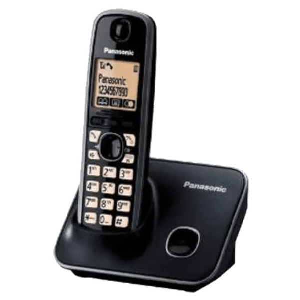 Panasonic Digital Cordless Phone (KX-TG3711SX, Black)_1