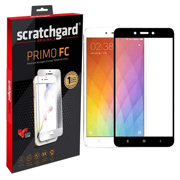 scratchgard SCTG3DNOTE4BLK Tempered Glass for Xiaomi Redmi Note 4 (Precision Touch Sensitivity)_1