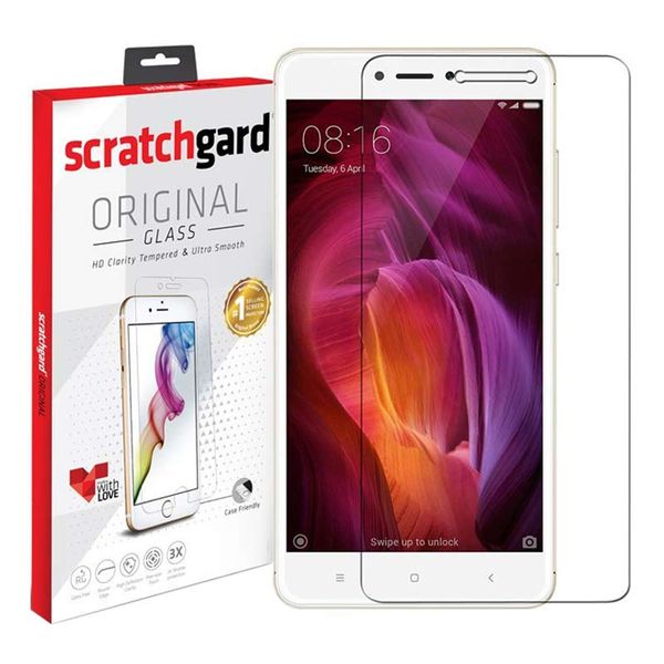 scratchgard SCTGREDMI4 Tempered Glass for Xiaomi Redmi 4 (Precision Touch Sensitivity)_1