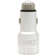 Brilyant 2 Ampere 2 USB Ports Car Charging Adapter (Compact Design, CZ-CC2-SV, Silver)_1