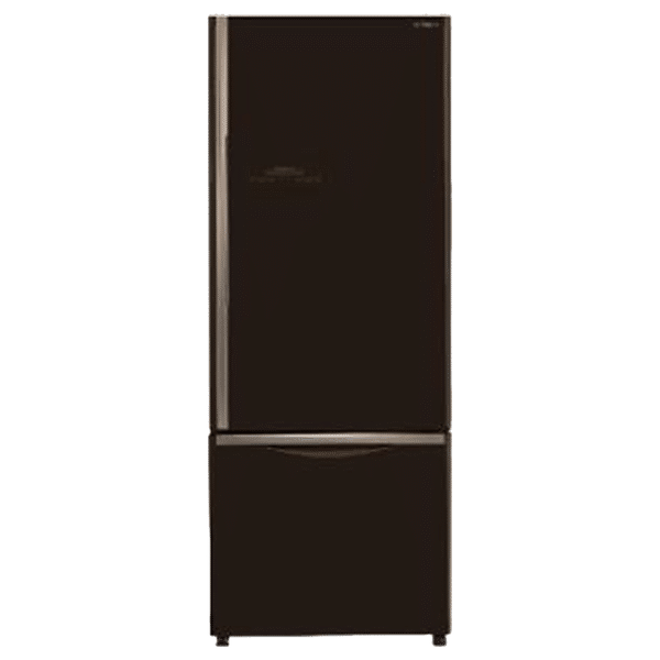 HITACHI 466 Litres 2 Star Frost Free Double Door Bottom Mount Refrigerator with Dual Fan Cooling (R-B500PND6, Brown)_1