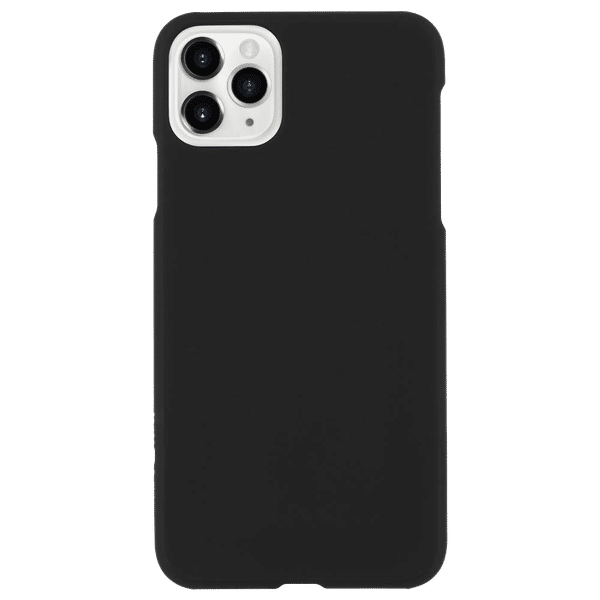 Case-Mate Barely Polycarbonate Back Cover for Apple iPhone 11 Pro (Anti Scratch, Black)_1