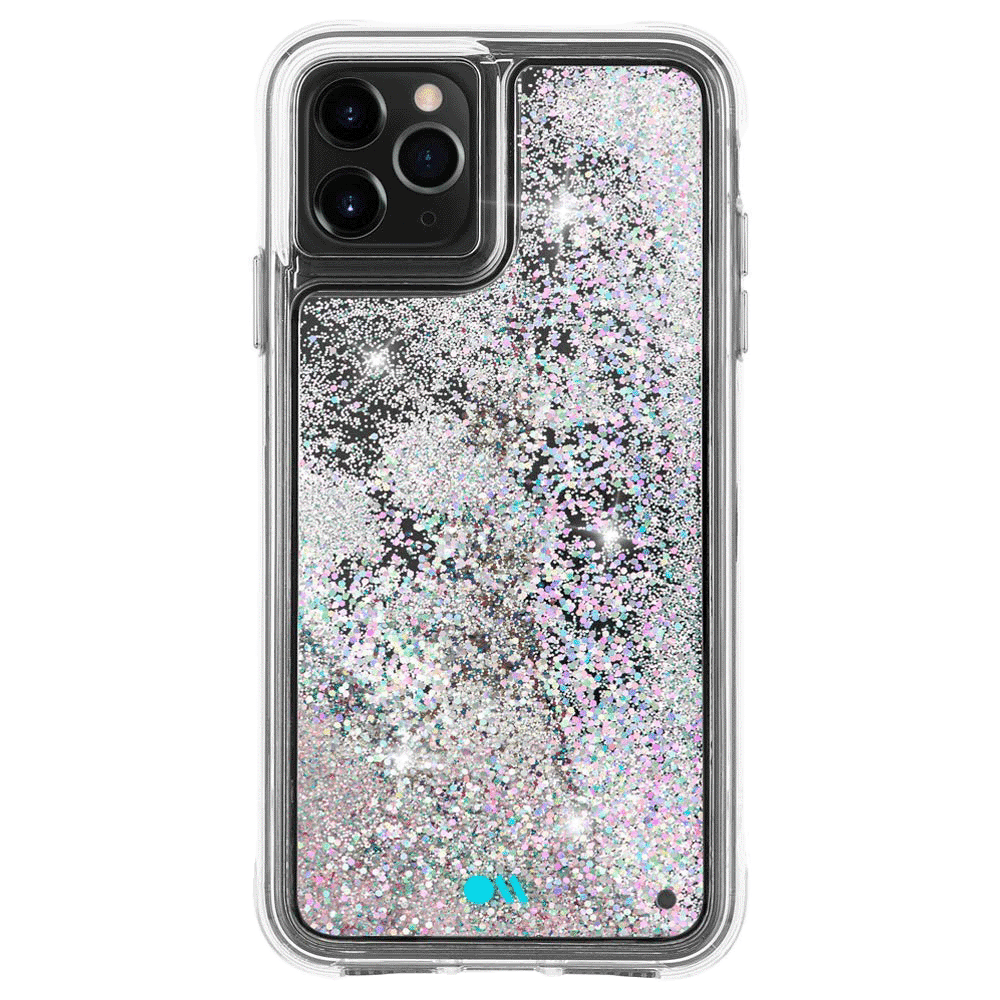 IPHONE CC MAKE UP DIAMOND TPU TRANSPARENT CASE COVER