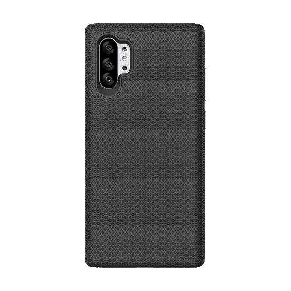 stuffcool Spike Hard Polycarbonate Back Cover for Samsung Galaxy Note 10 Pro (Camera Protection, Black)_1