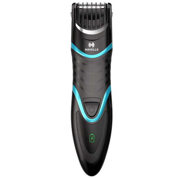 HAVELLS BT900 Rechargeable Corded & Cordless Dry Trimmer for Body Grooming, Beard & Moustache with 20 Length Settings for Men (50mins Runtime, USB Quick Charge, Black)_1