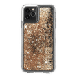 Case-Mate Waterfall Glitter Polycarbonate Back Cover for Apple iPhone 11 Pro Max (Wireless Charging Compatible, Gold)_2