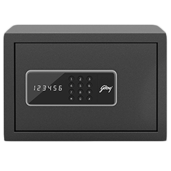 Godrej 15 Litres Safe Digital Locking Systems (NX Pro, Grey)_1