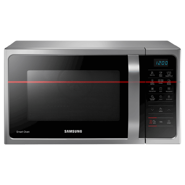 SAMSUNG 28L Convection Microwave Oven with SlimFry Technology (Silver)_1