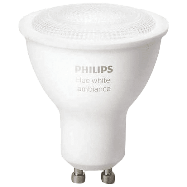 PHILIPS Hue Electric Powered 5.5 Watt Smart Bulb (GU10, White)_1