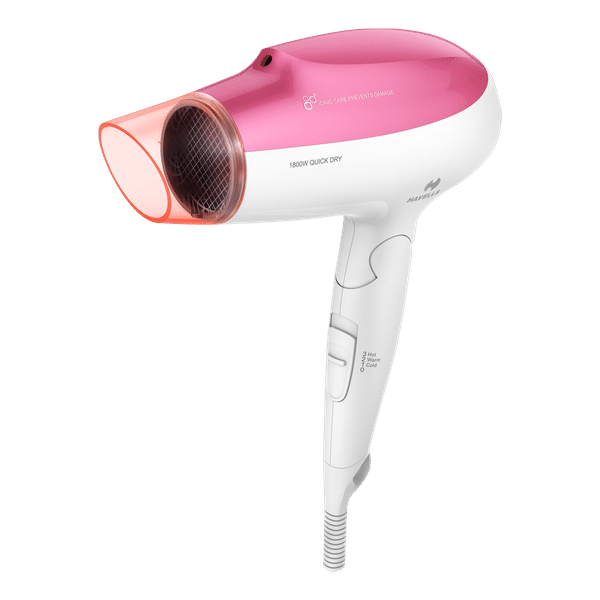 HAVELLS Hair Dryer with 3 Heat Settings (Heat Balance Technology, Pink)_1