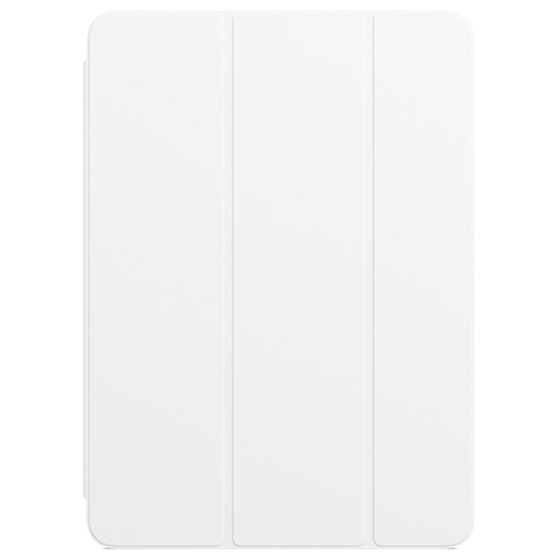 Apple Polyurethan Smart Folio Cover for Apple iPad Pro 11 Inch (4th Gen) (Thin & Light, White)