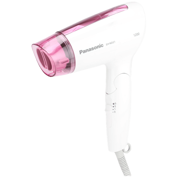 Panasonic Hair Dryer with 3 Heat Settings and Cool Shot (Foldable Handle, Pink)_1