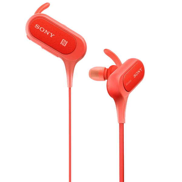 SONY MDR-XB50BSRZE Neckband (IPX4 Waterproof, One Touch Connectivity, Red)_1