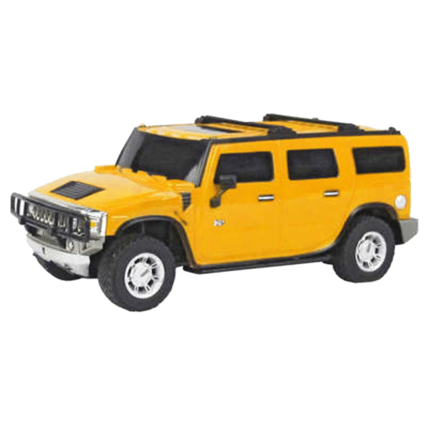 Rastar Hummer H2 SUV 1:27 Remote Controlled Car (Yellow)_1