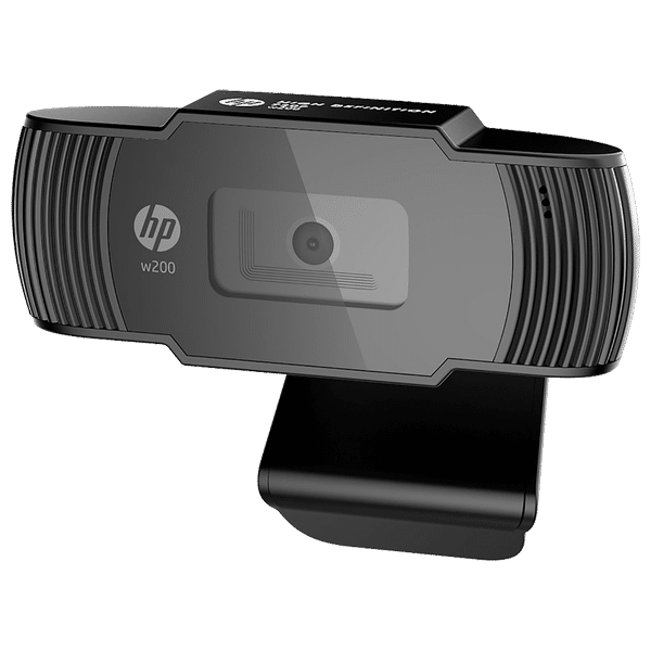 HP w200 Webcam For Desktop (720p Resolution, 20L58AA, Black)_1