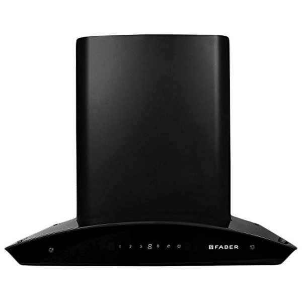 FABER Orient 60cm 1200m3/hr Ducted Auto Clean Wall Mounted Chimney with Touch Controls (Black)_1