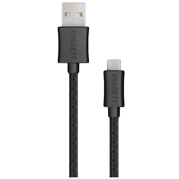CYGNETT CY2010PCCSL Type A to Micro USB 6.5 Feet (2M) Cable (Durable and Flexible, Black)_1