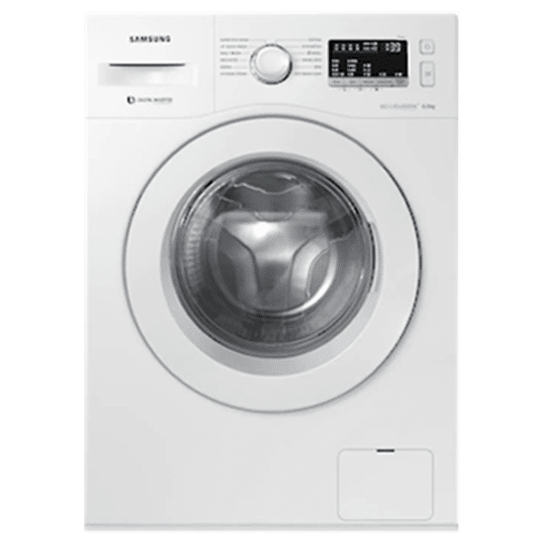 SAMSUNG 6 kg Inverter Fully Automatic Front Load Washing Machine (WW60R20EKMW/TL, In-Built Heater, White)_1