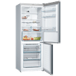 BOSCH Series 4 415 Litres 3 Star Frost Free Double Door Bottom Mount Refrigerator with Temperature Display (KGN46XL40I, Stainless steel look)_3