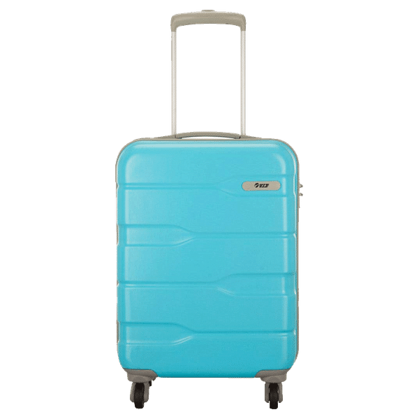 VIP Argo 45 Litres Polycarbonate Trolley Bag (Water Resistant, ARGO55OBL, Blue)_1