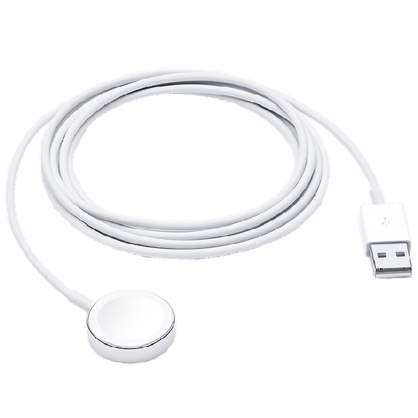 Apple 2 Meter USB (Type-A) USB Cable (For Apple Watch, MX2F2ZM/A, White)_1