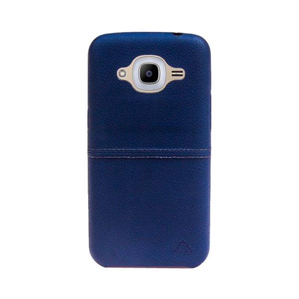 stuffcool Aristo Leather Back Cover for Samsung Galaxy J2 (Camera Protection, Blue)_1