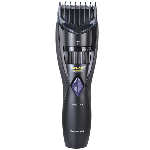 Panasonic ER-GB37 Rechargeable Corded & Cordless Wet & Dry Trimmer for Body Grooming, Beard & Moustache with 20 Length Settings for Men (50mins Runtime, Japanese Blade Technology, Black & Grey)_1