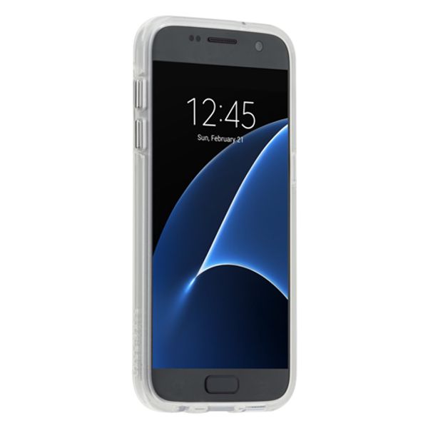 Case-Mate CM033940 TPU Back Cover for Samsung Galaxy S7 (Anti Scratch technology, Transparent)_1