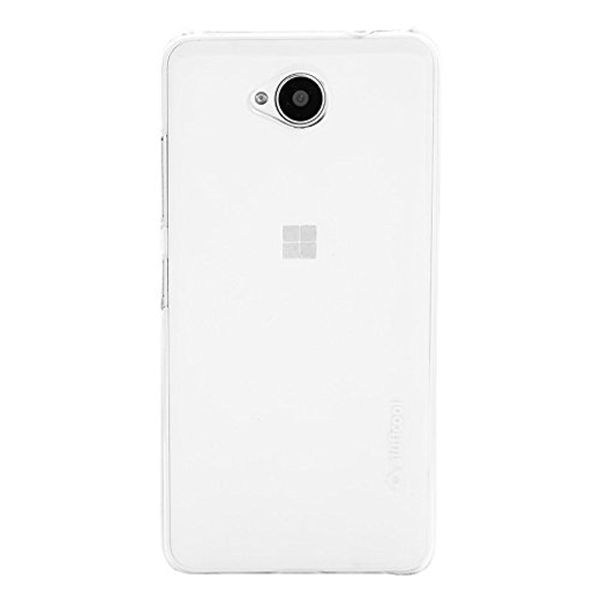 stuffcool Clair Plastic Back Cover for Microsoft Lumia 650 (Scratch Resistant, Transparent)_1
