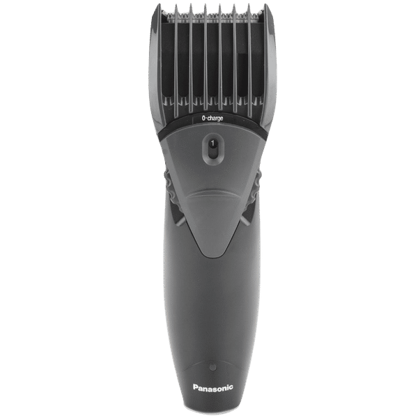Panasonic ER207 Rechargeable Corded & Cordless Dry Trimmer for Hair, Beard & Moustache with 12 Length Settings for Men (40mins Runtime, Japanese Blade Technology, Black)_1