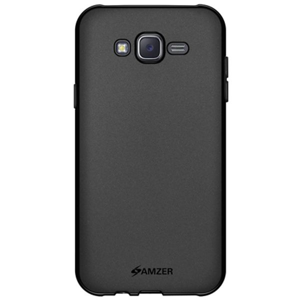 AMZER AMZ97870 Soft TPU Back Cover for Samsung Galaxy J5 (Wear And Tear Protection, Black)_1