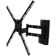RD PLAST 65 inch Double Arm Wall Mount TV Stand (RW 9823-1, Black)_4