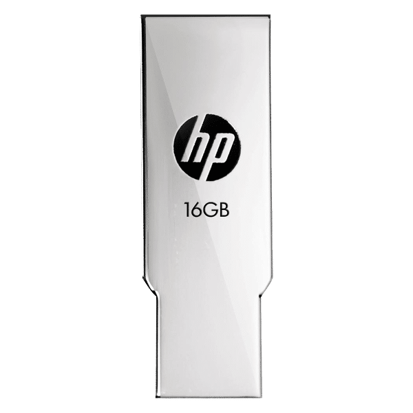 HP 16GB USB 2.0 Flash Drive (V237w, Silver)_1