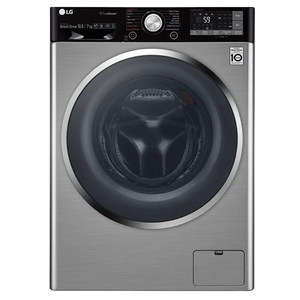 LG 10.5/7 kg Inverter Fully Automatic Front Load Washer Dryer (F4J9JHP2TD.ASSPEIL, Wi-Fi Support, Stainless Steel)_1